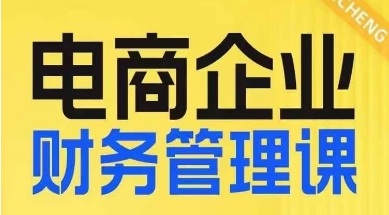 电商企业财务管理线上课，为电商企业规划财税-七安资源网