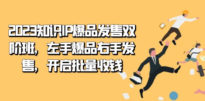 （7426期）2023知识IP-爆品发售双 阶班，左手爆品右手发售，开启批量收钱-七安资源网