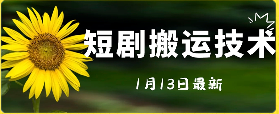 最新短剧搬运技术，电脑手机都可以操作，不限制机型-七安资源网