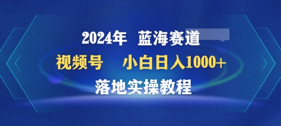 2024年视频号蓝海赛道百家讲坛，小白日入1000+，落地实操教程-七安资源网